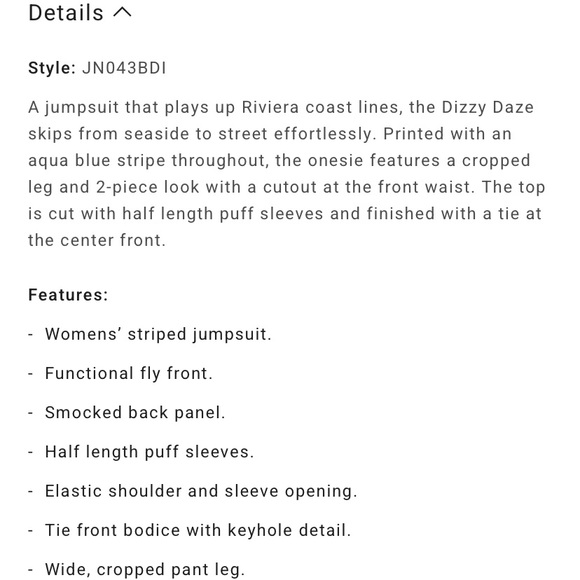 Billabong dizzy daze jumpsuit ✨🐚🌊 size medium! Brand new, never worn! - Picture 2 of 7